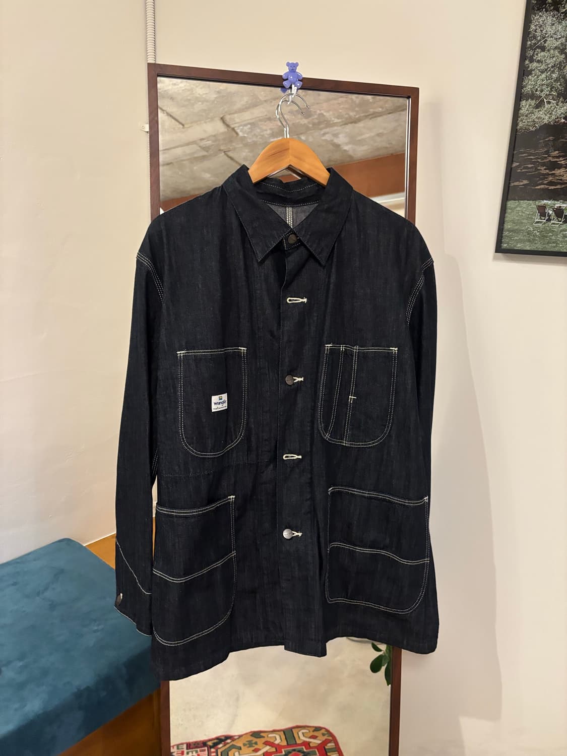 랭글러 데님 워크 자켓 상품이미지1
