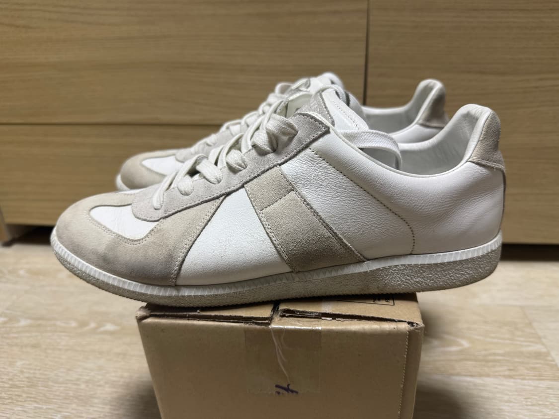 메종 마르지엘라 독일군 스니커즈 화이트 43사이즈 상품이미지3