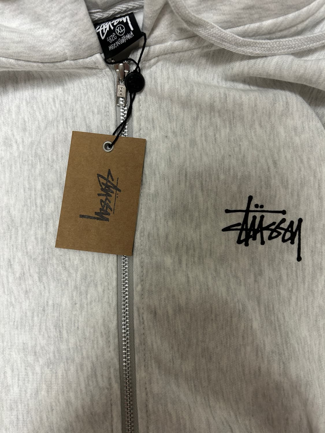 스투시 베이직 후드집업 XL 새상품 상품이미지1