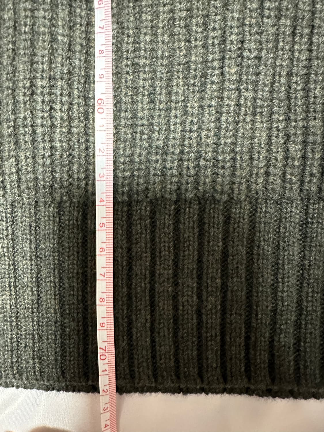 브룩스 브라더스 모100% 니트 카키/브라운 스웨이드패치(105) 상품이미지9