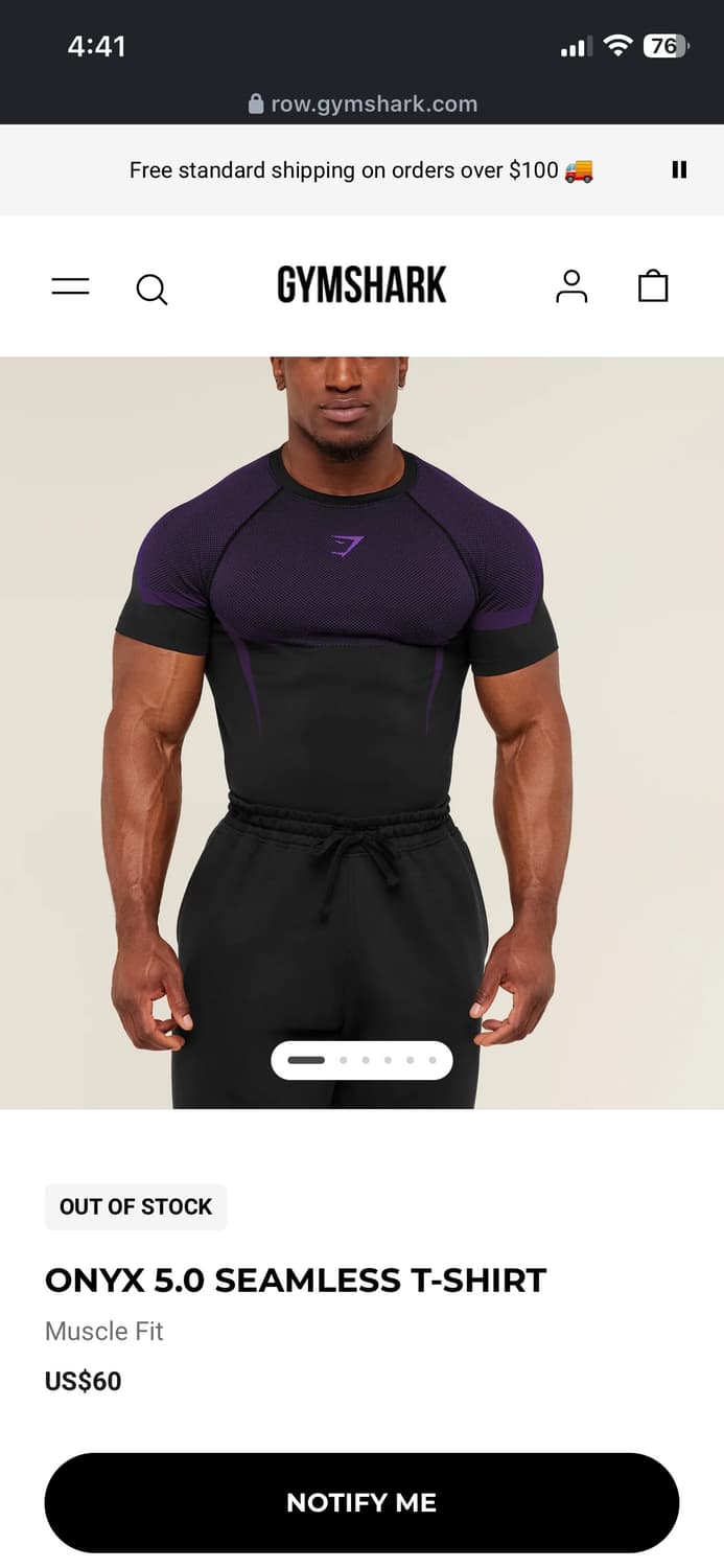 짐샤크 오닉스 v5 5.0 반팔 블루, 퍼플 상품이미지2