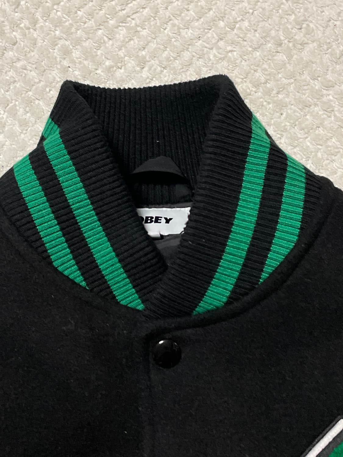 OBEY 오베이 암스테르담 인터내셔널 바시티 스타디움 자켓 상품이미지7