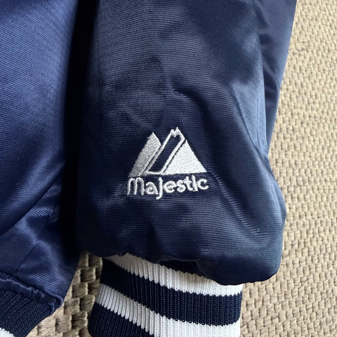 마제스틱 뉴욕 양키즈 바시티 자켓 XL 상품이미지3