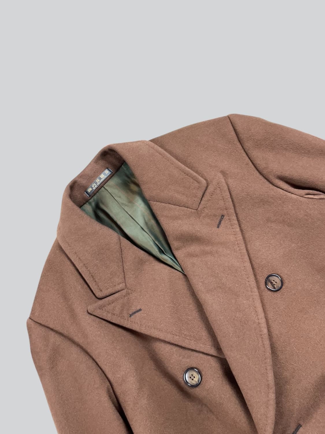 Vintage 울 혼방 싱글코트 상품이미지2