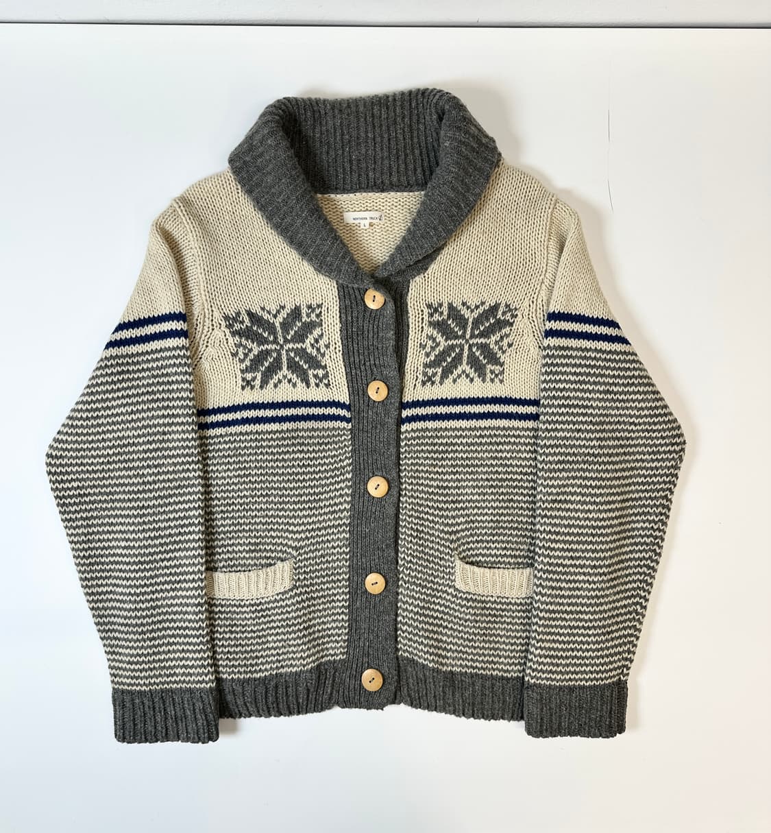 northern truck 노르딕 울 코위찬가디건 L 상품이미지1