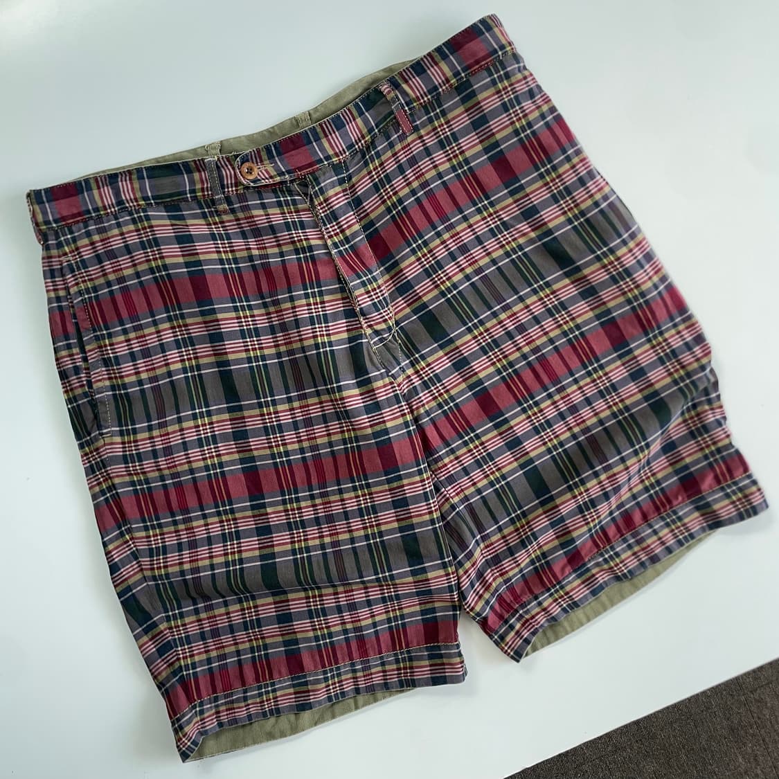 Polo폴로 릴츠로렌 90‘s 올리브카키 그런지패턴 리버시블 팬츠 상품이미지5