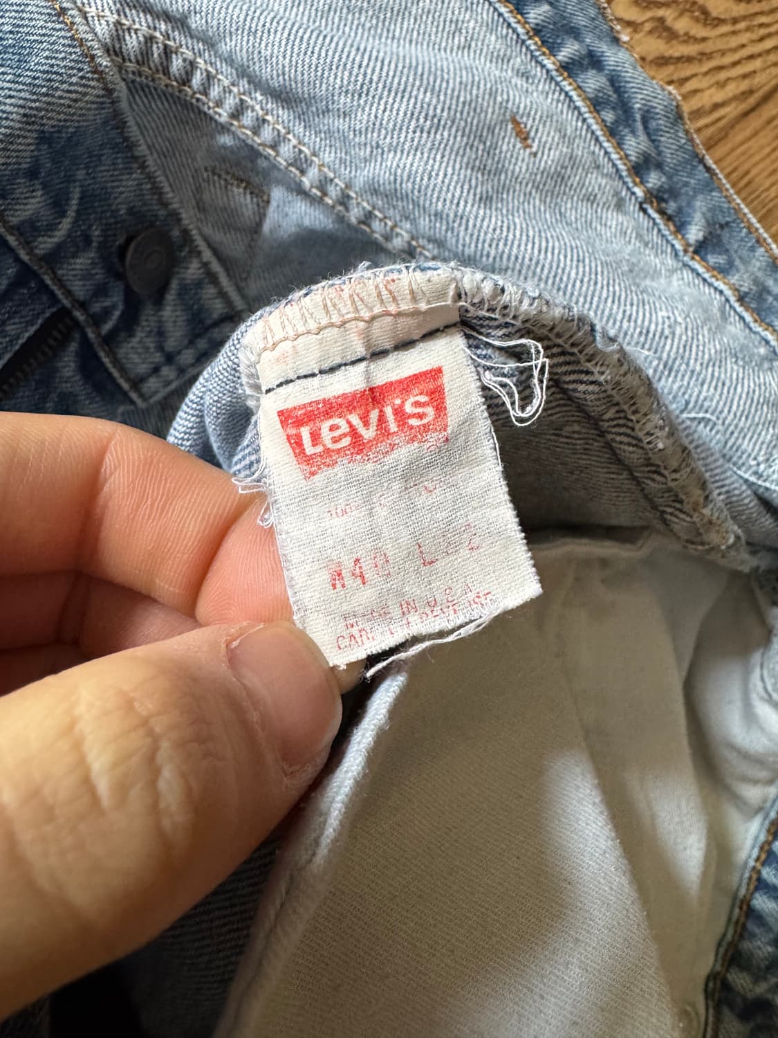 [40]90's 리바이스 513-0217 USA Made 플레어진 F38 상품이미지6