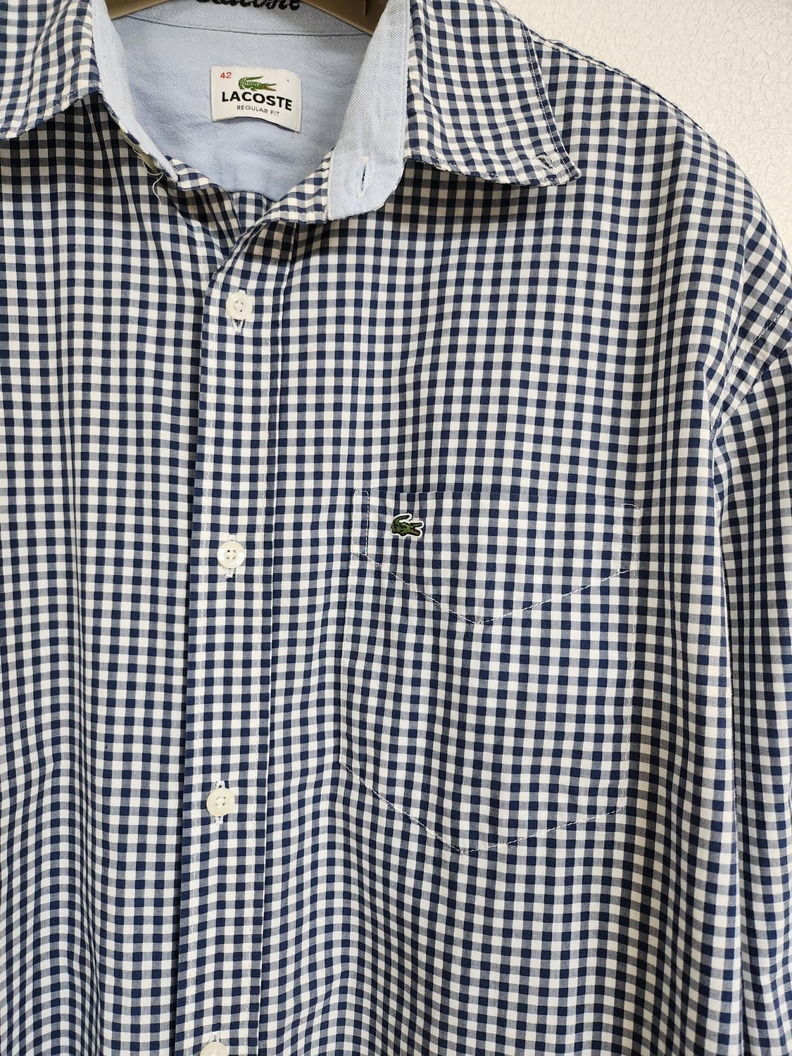 라코스테 체크셔츠 (42 상품이미지3