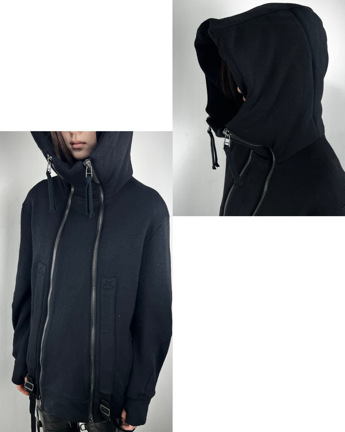 D.HYGEN DOUBLE ZIP SUSPENDER HOOD JACKET 상품이미지6