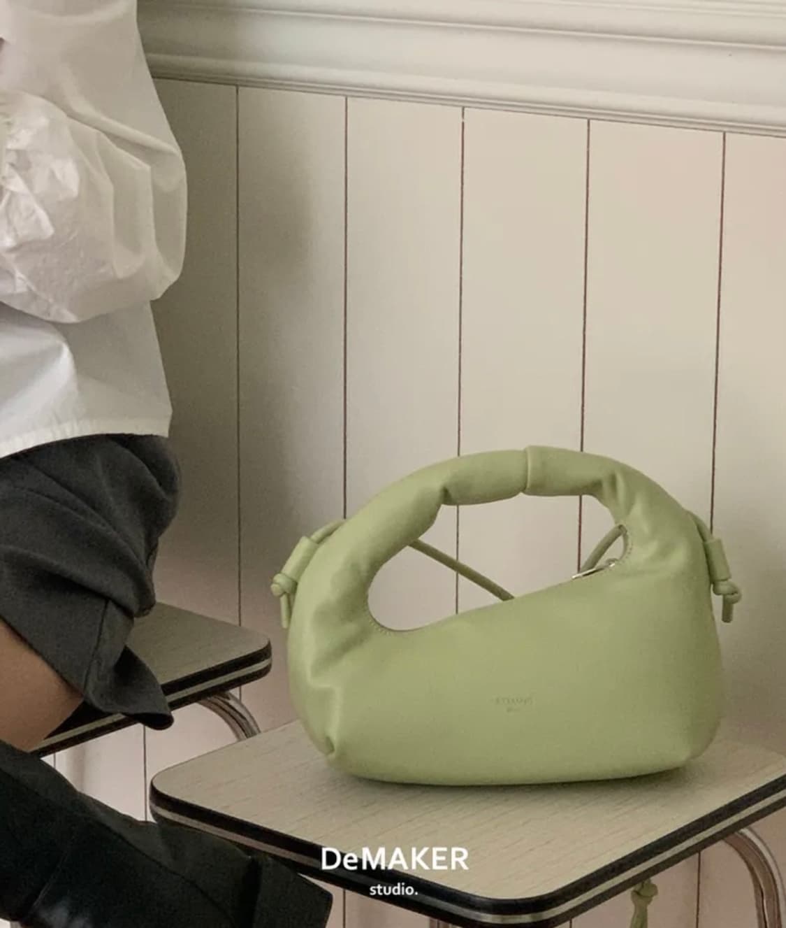 드메이커 베이글백 애플그린 상품이미지1