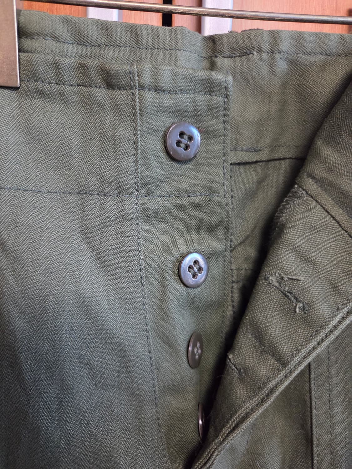 82년 오리지날 국군 침투복 하의 밀리터리 빈 상품이미지5