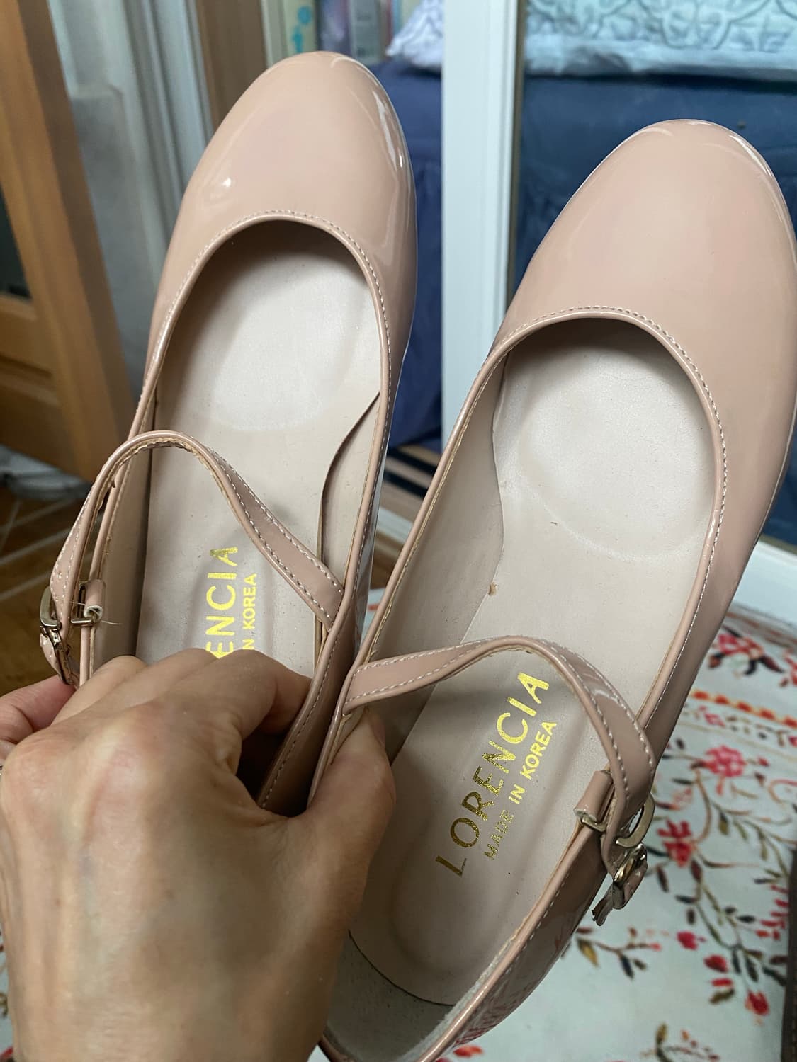 로렌시아 메리제인 웨지힐 235 상품이미지2