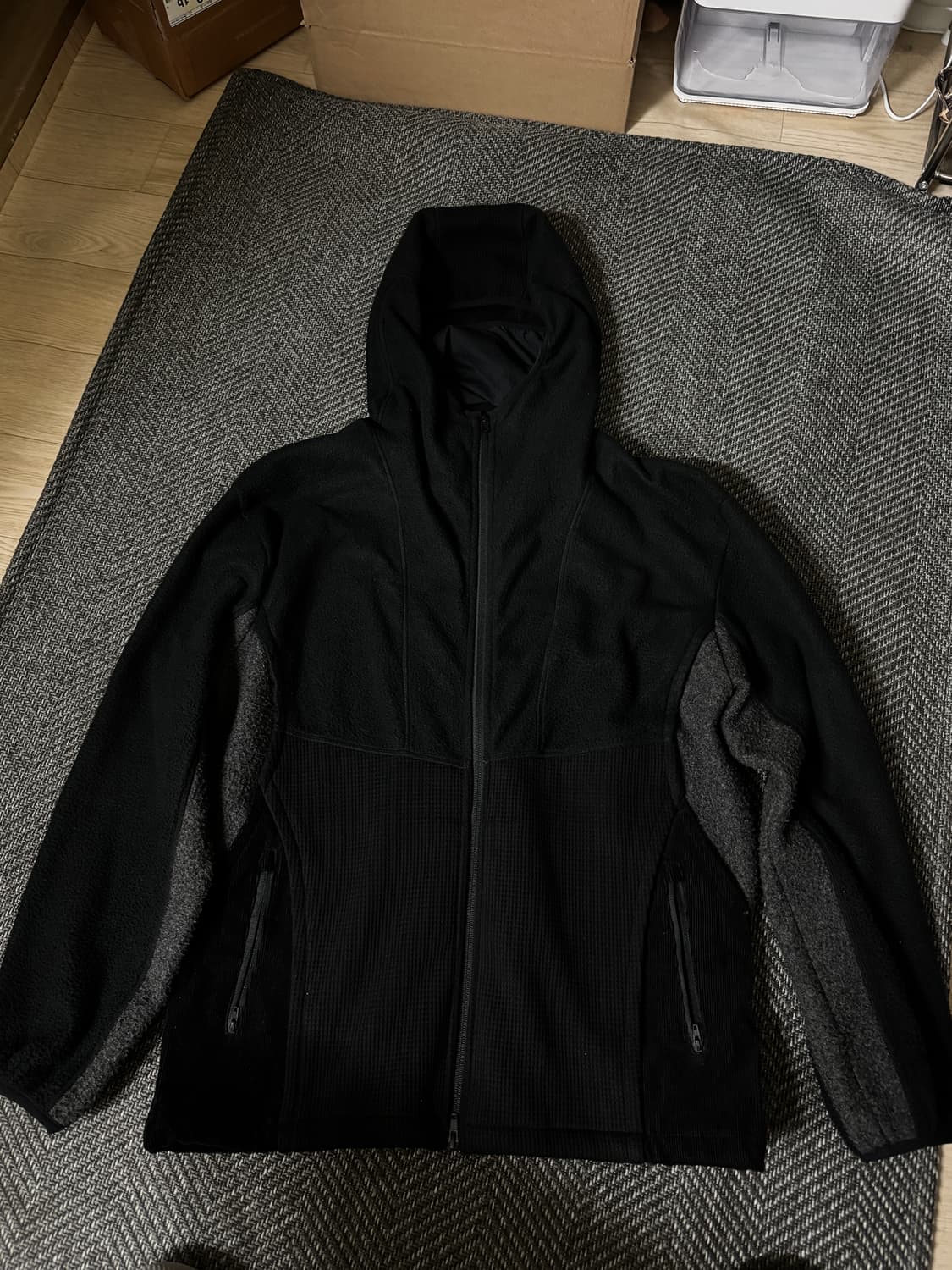 엑슬림 xlim ep.4 01 fleece jacket black 2  상품이미지7