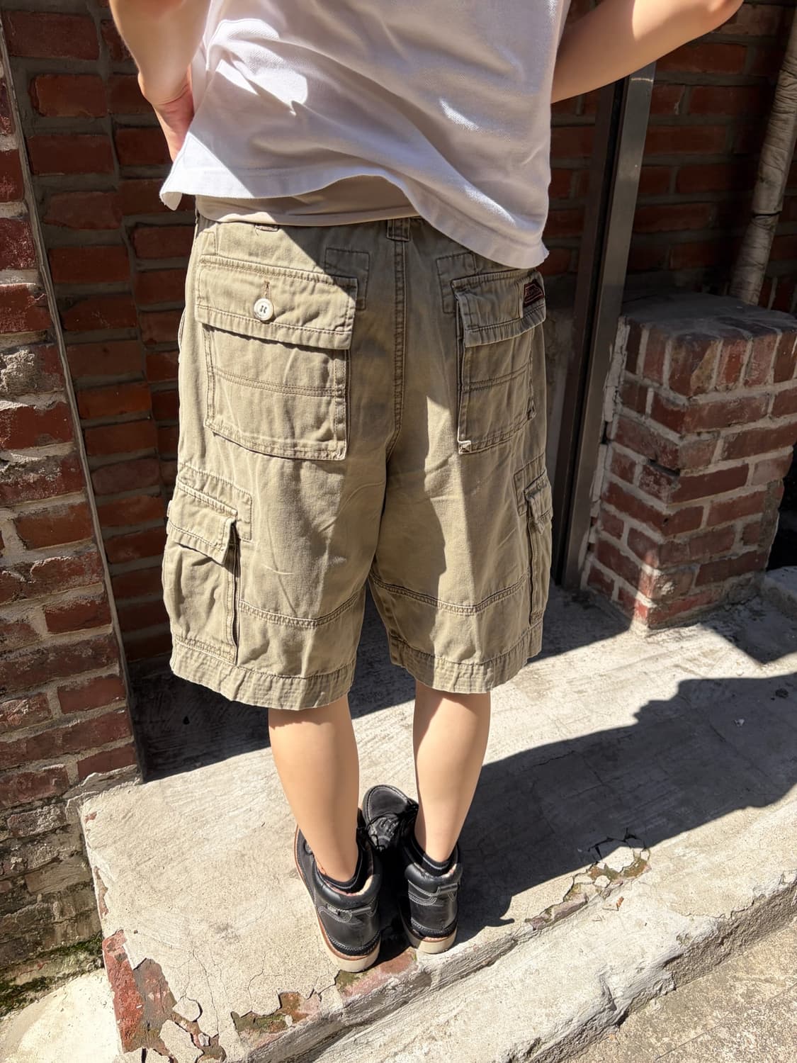 30) Dickies 로고 패치 카고 버뮤다 쇼츠 상품이미지4