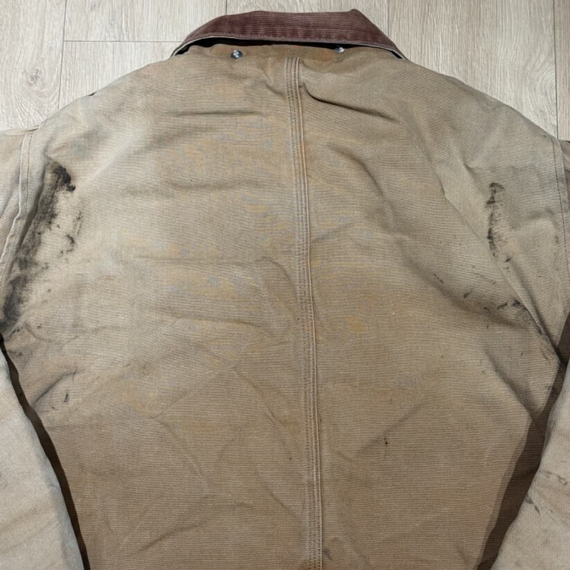 칼하트 아크틱 자켓 J02 워크 자켓 덕 캔버스 쉘 퀼팅 라이닝 상품이미지7