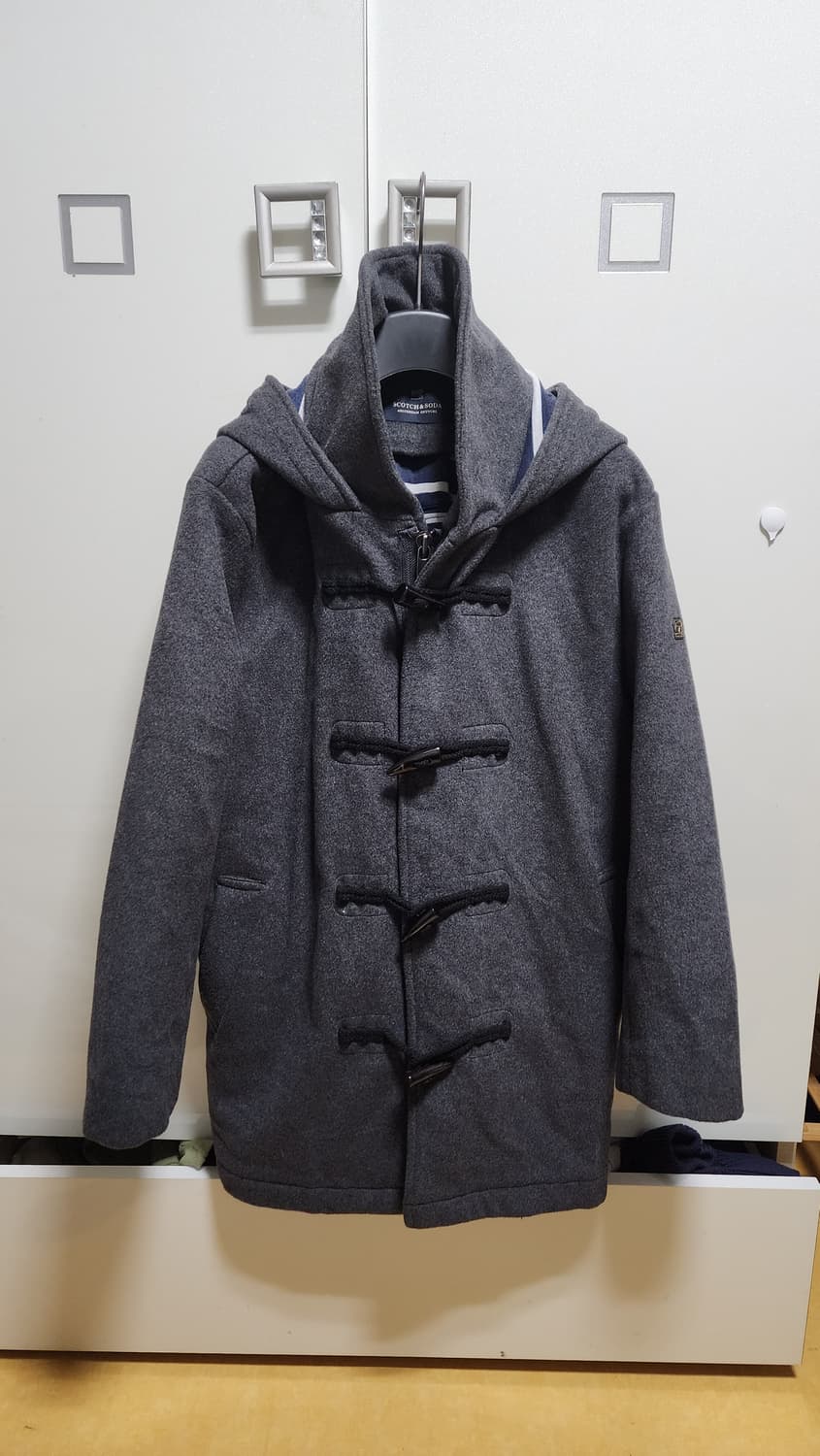 Scotch & Soda 그레이 울혼방 코트 상품이미지1