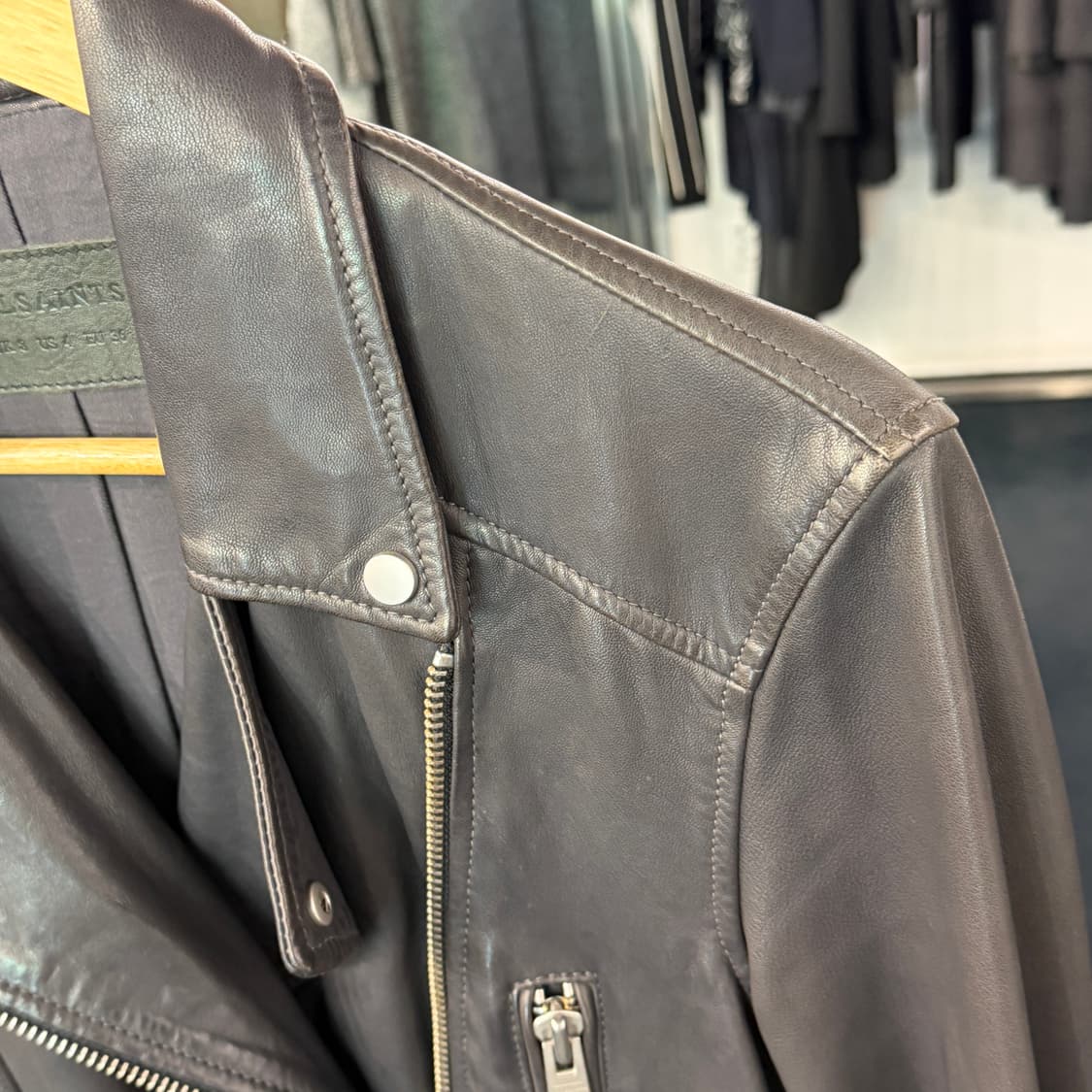 [3] 올세인츠 바이커 양가죽100% 라이더자켓  상품이미지3