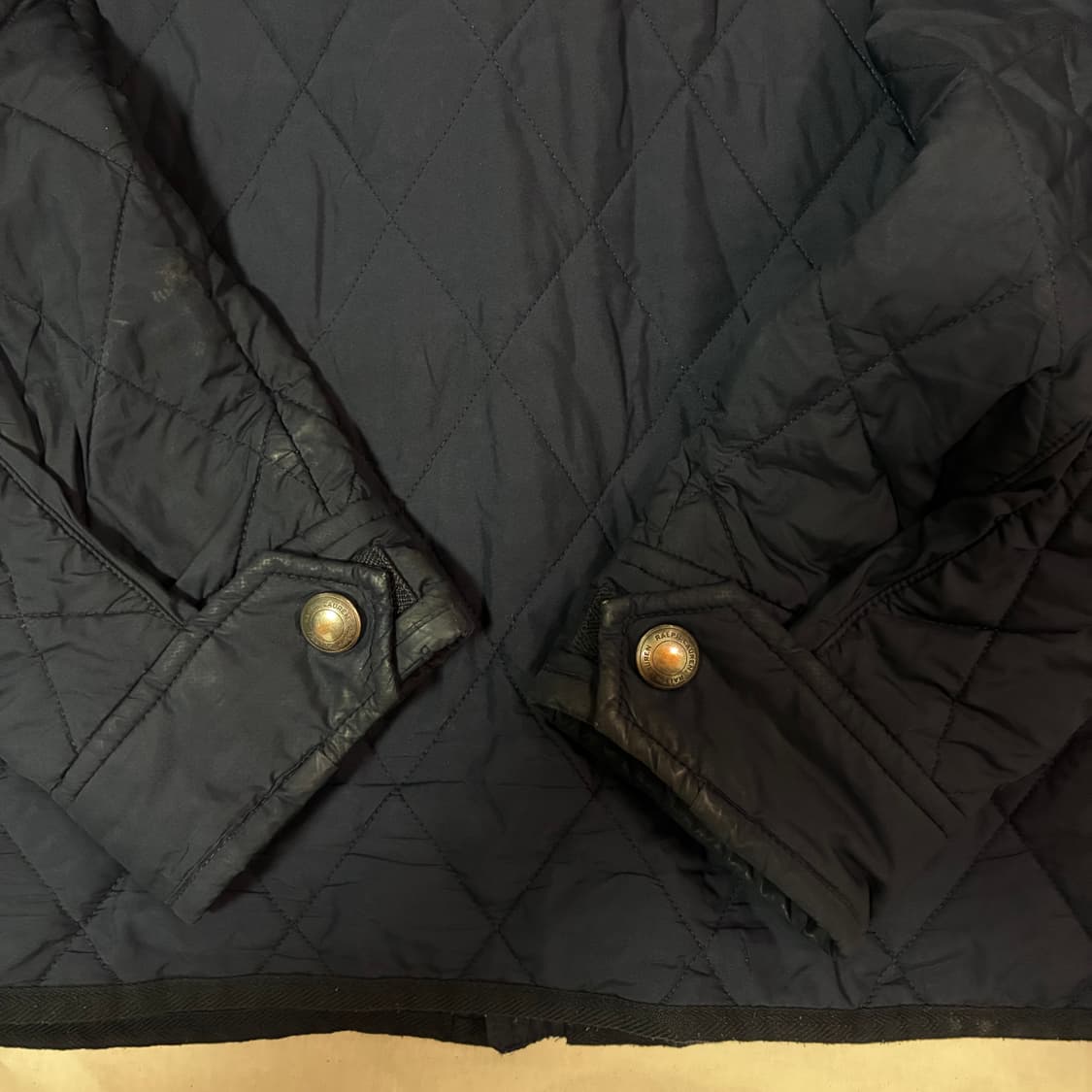 폴로 랄프로렌 네이비 퀼팅 자켓 상품이미지4