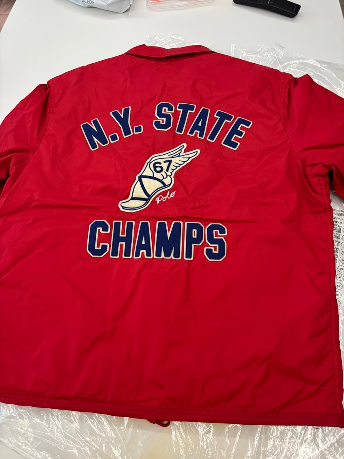 폴로 랄프로렌 코치자켓 XL 상품이미지4