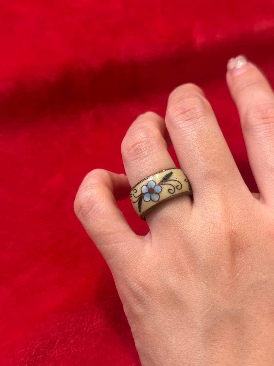 Vintage 七寶 ring 빈티지 칠보 반지 상품이미지8