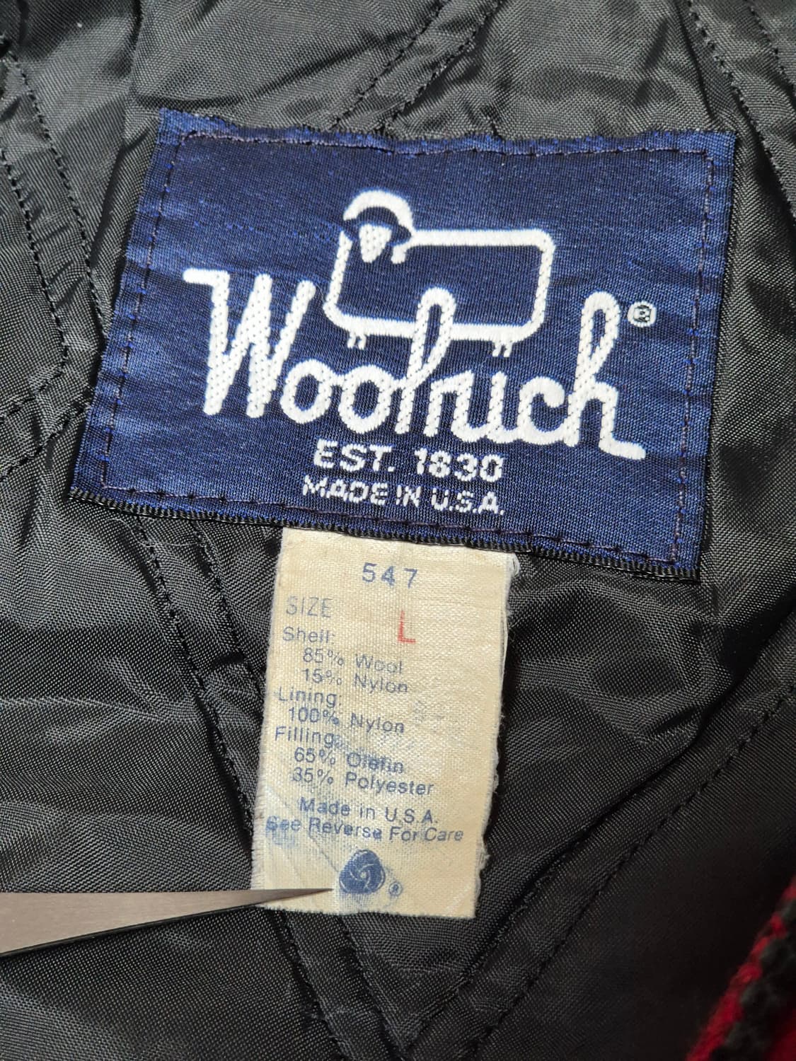 [M]80s US Made 울리치 울자켓 -274 상품이미지5