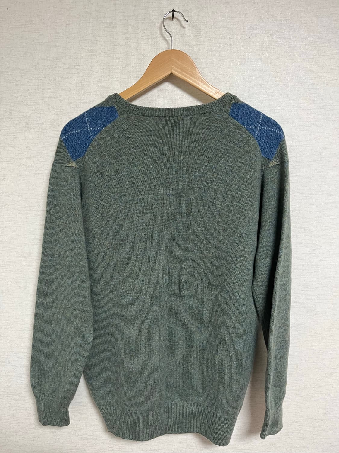 프링글오브스코틀랜드 아가일 브이넥 니트 상품이미지3