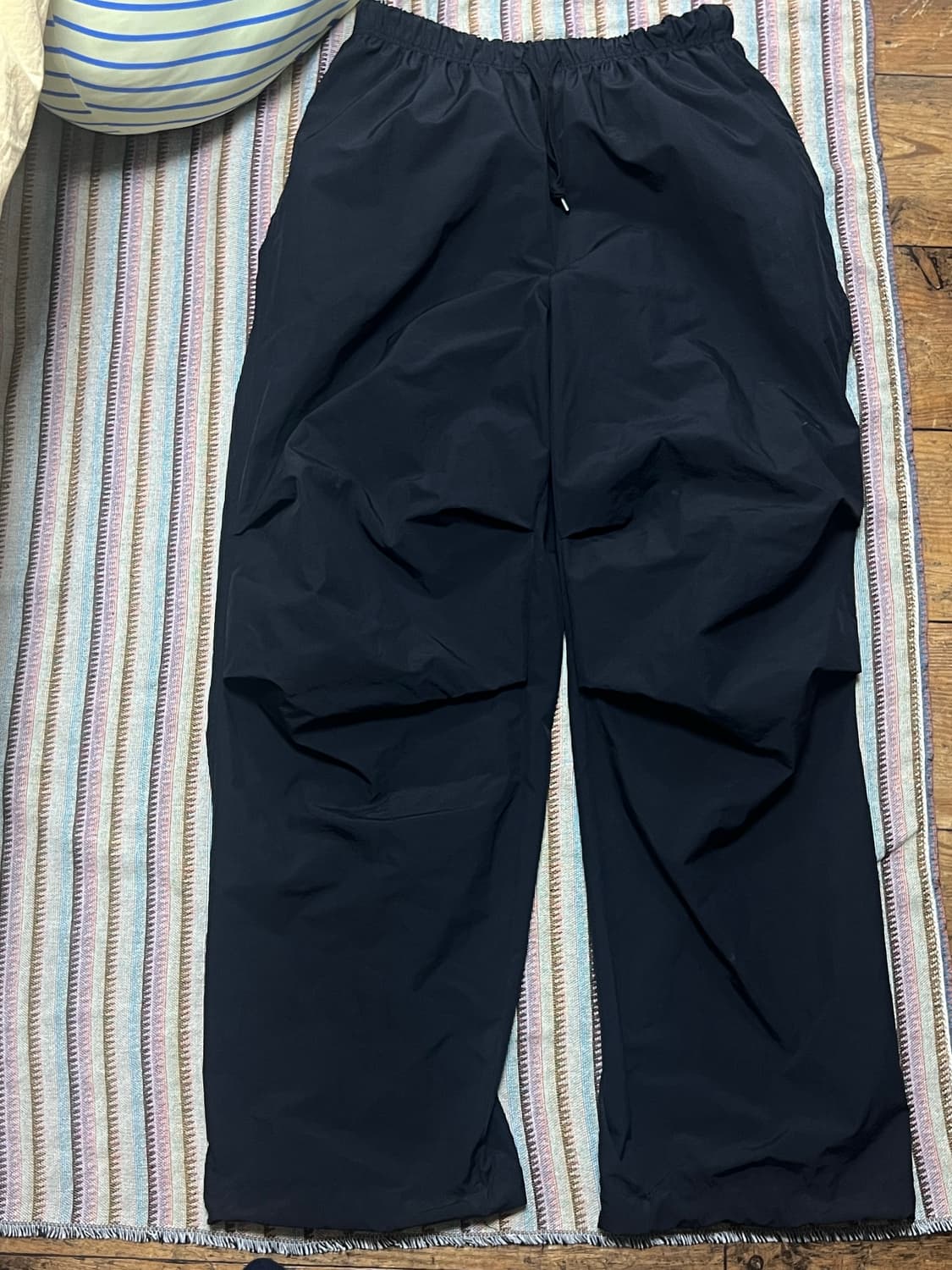 호아이보 나일론 와이드팬츠 상품이미지1