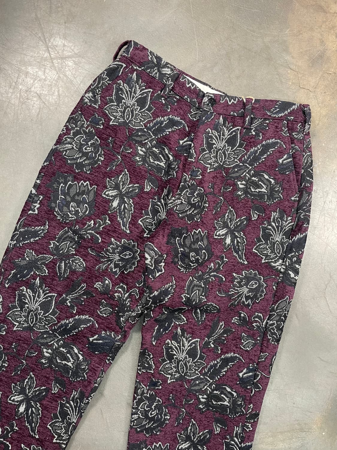 디네댓 데드스탁 플로랄 워크팬츠 상품이미지2