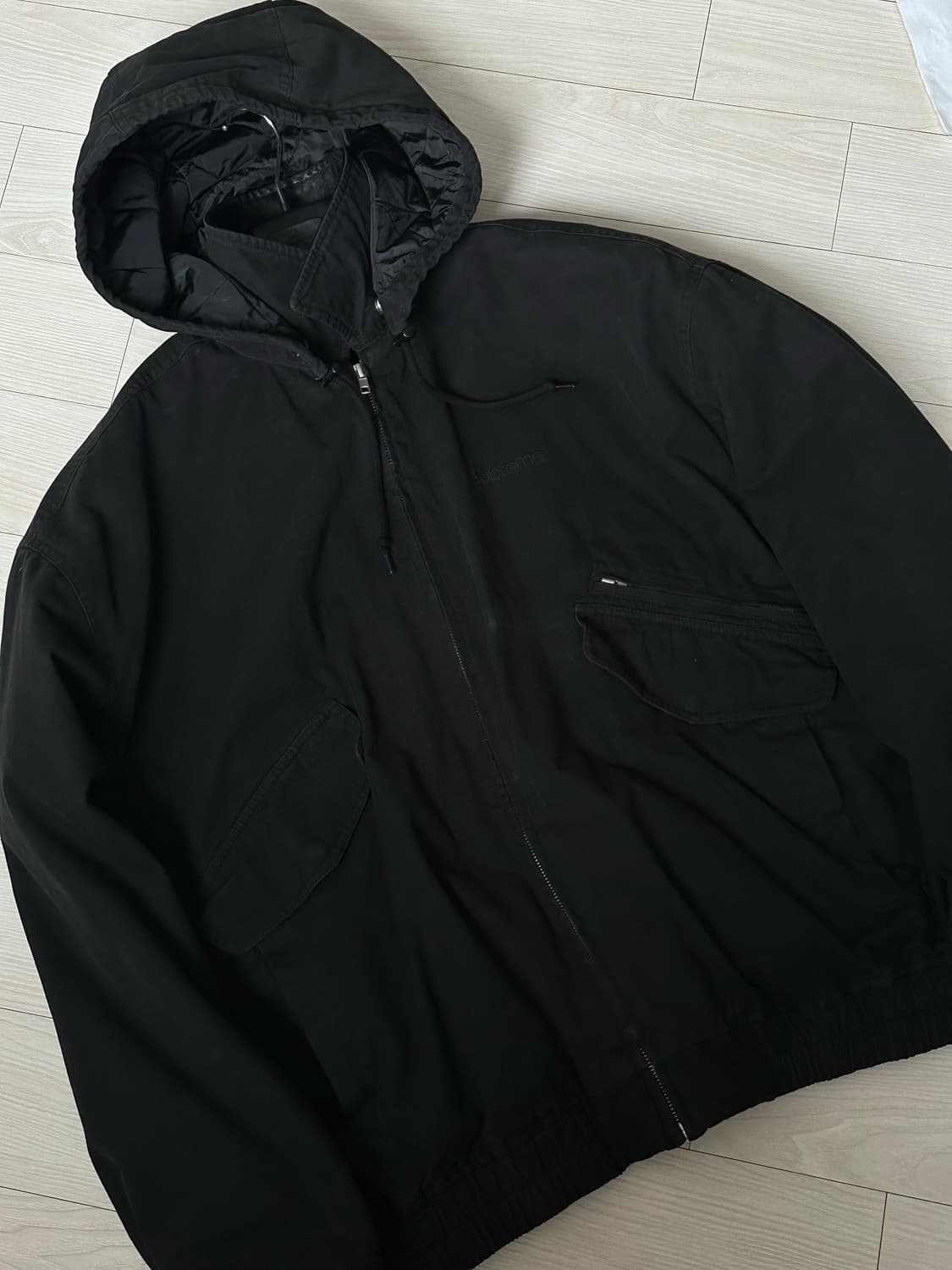 슈프림 레더 카라 유틸리티 자켓 23fw XL(105-110) 상품이미지6