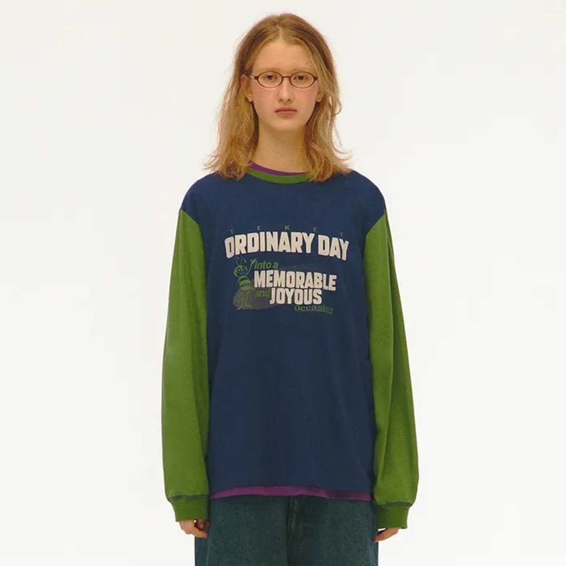 Teket Occasion L/S Tee Navy L 상품이미지1