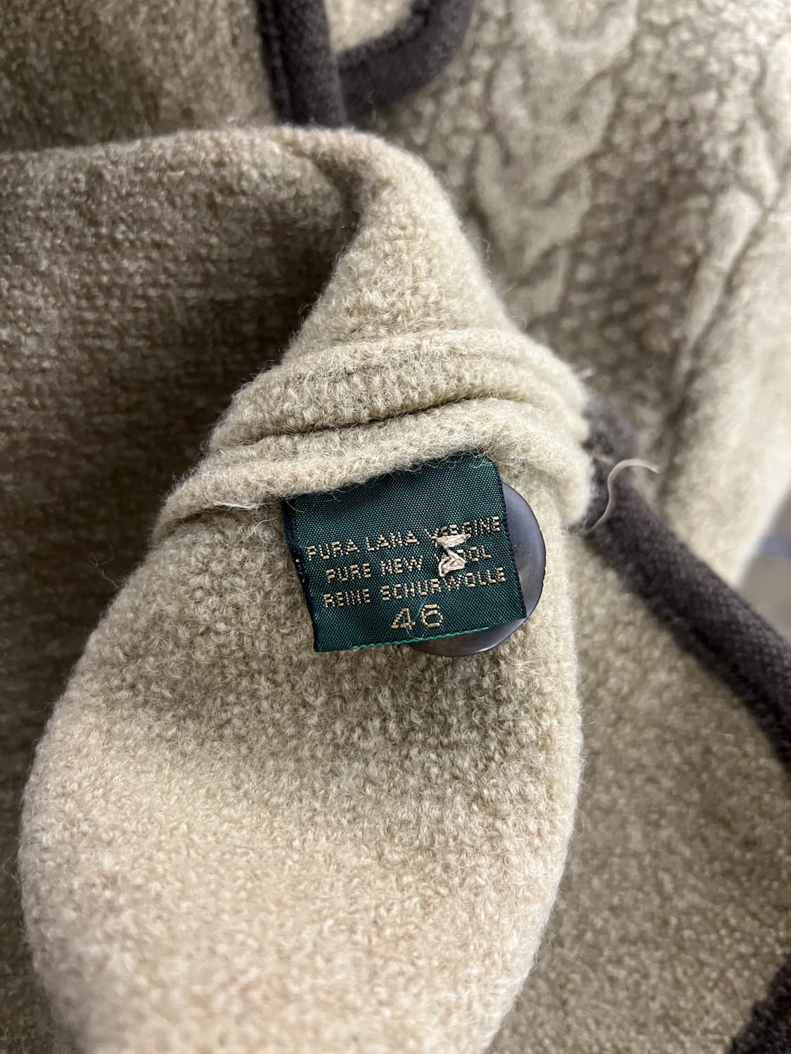 Blauenbock 이태리 울 후드 모직 코트 46 상품이미지9