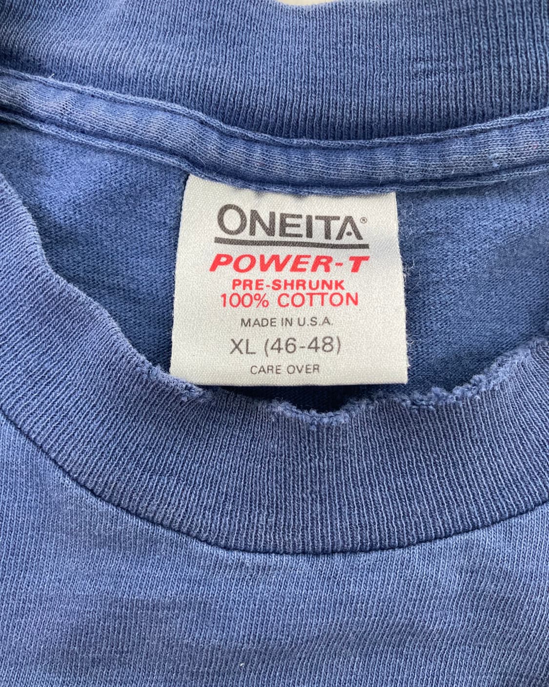 80s Single Stitched Tee (navy) 상품이미지3