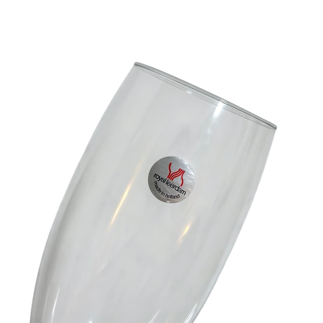 80s Royal Leerdam 루비 레드 스템 글라스  상품이미지6