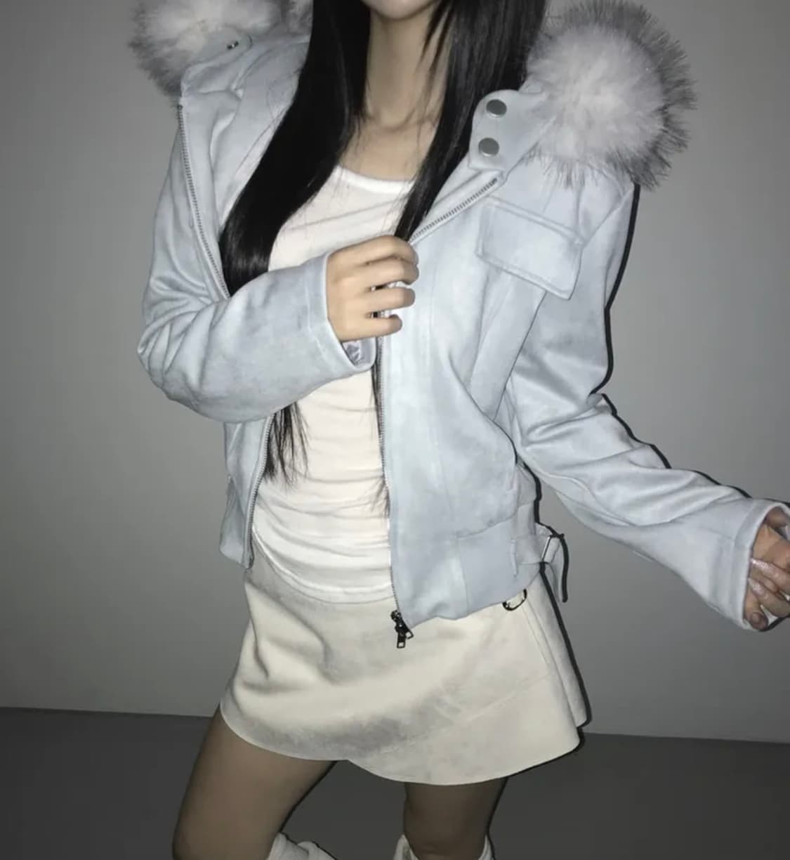 디에어타운 benjamin suede hoodie jk 자켓 상품이미지2