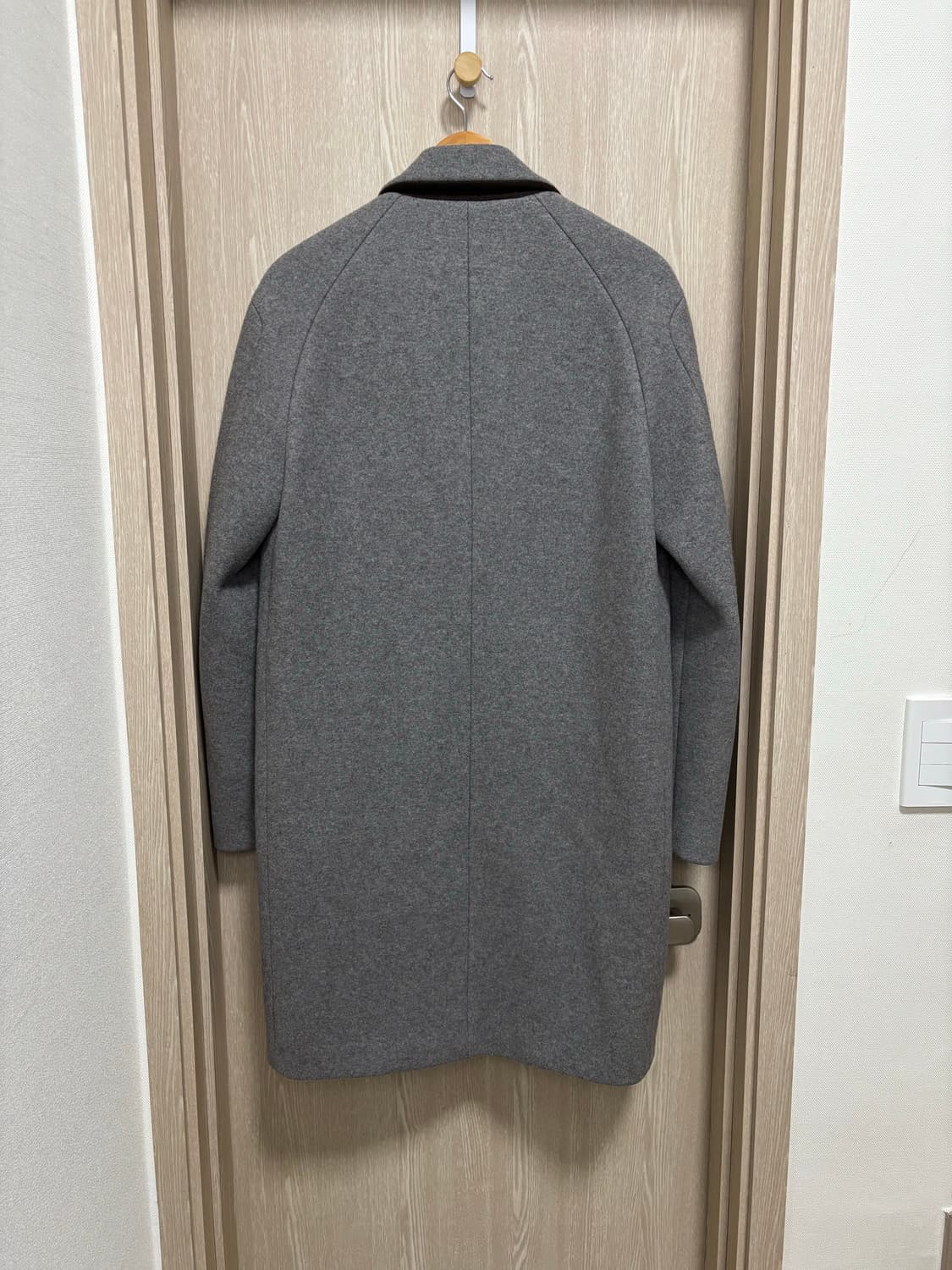 시스템옴므 싱글 울코트95~100/그레이 상품이미지2