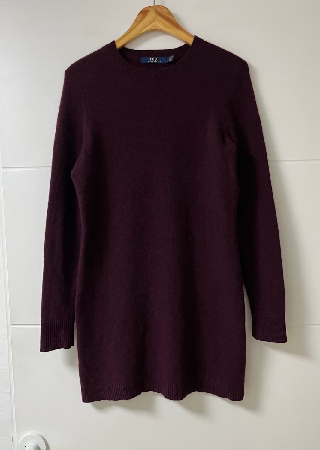 폴로 울 원피스 폴로캐시미어 원피스 상품이미지1