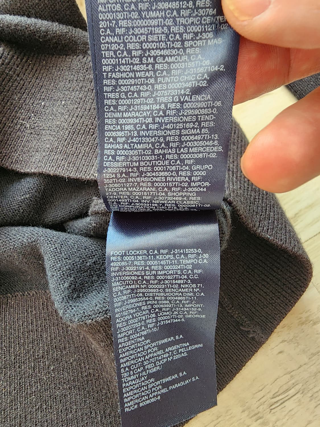 타미힐피거 라운드 실크 니트 M(100)사이즈 tommy hilfiger 상품이미지7