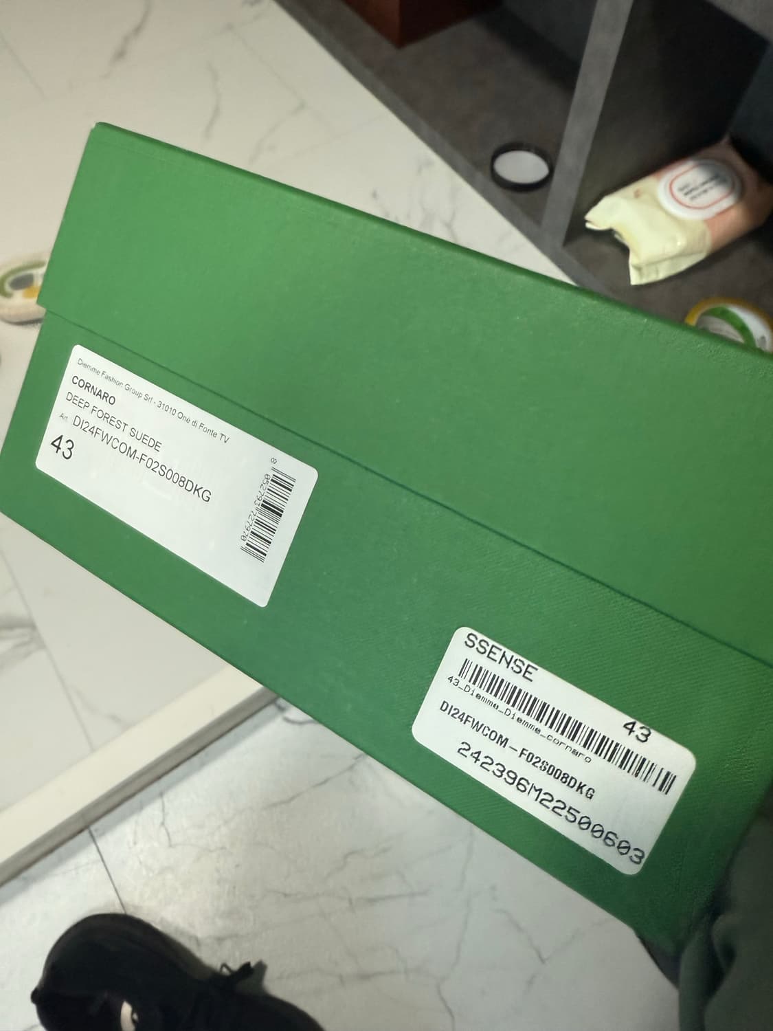 디에메 코르나로 딥 포레스트 스웨이드43 상품이미지4