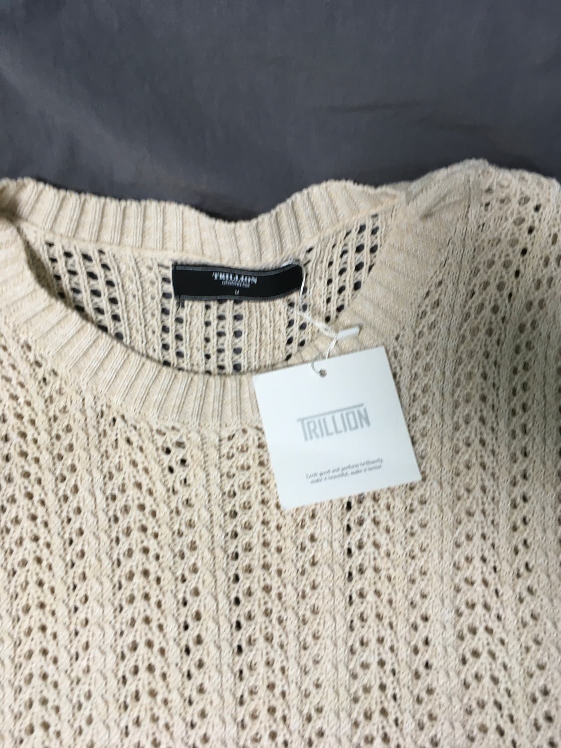 트릴리온 니트베스트 새제품(m) 상품이미지2