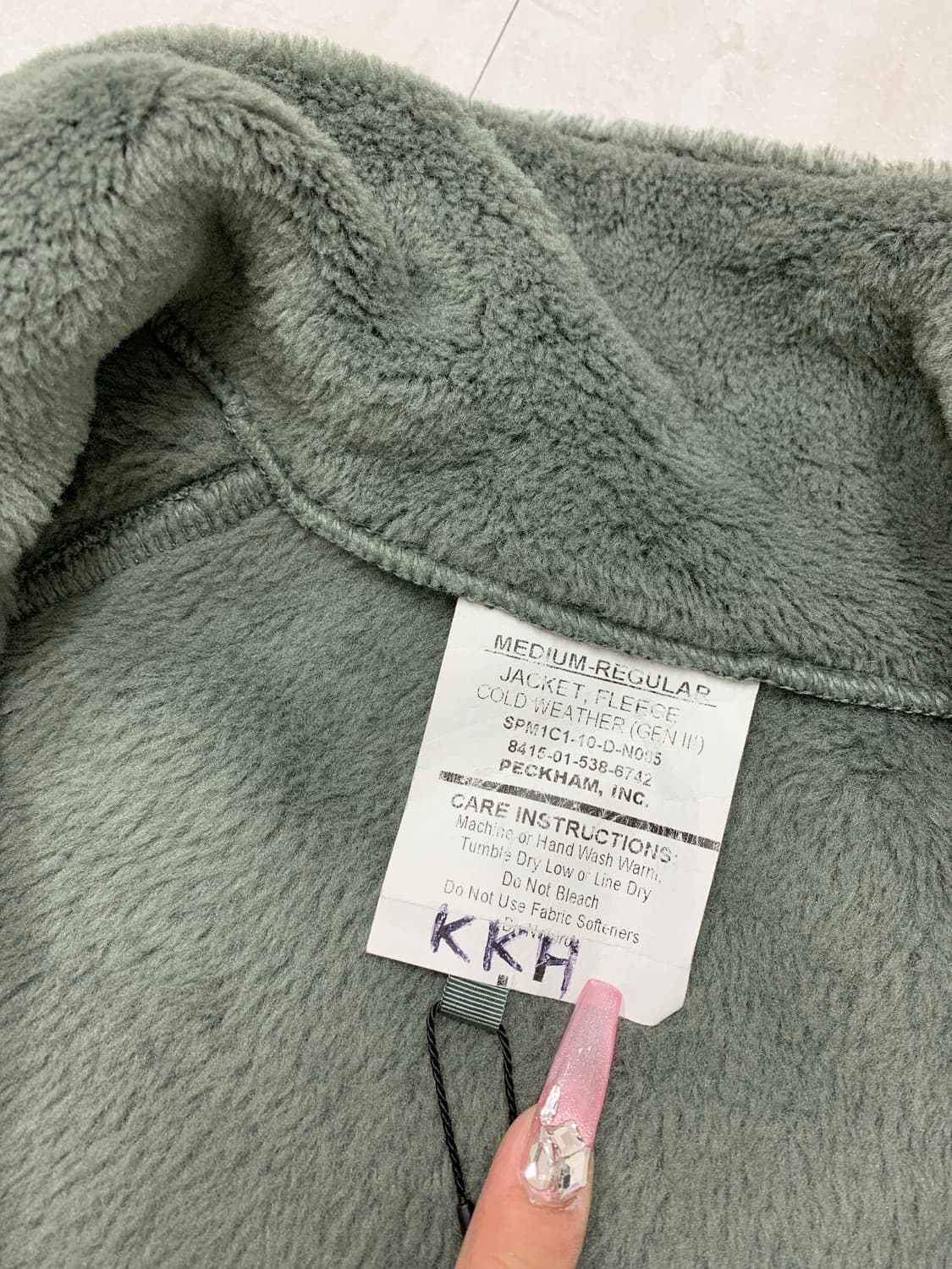 미군 오리지날 밀리터리 폴리스 자켓 상품이미지4