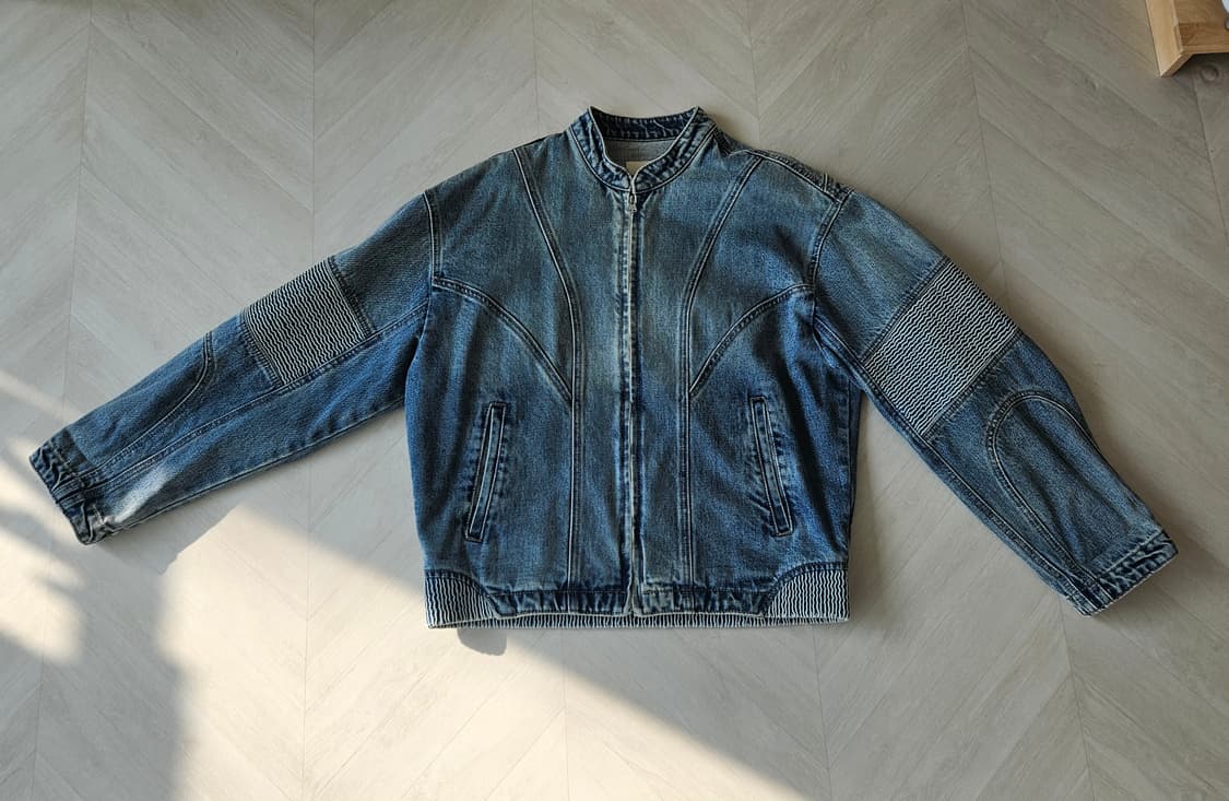 인사일런스 스모킹 페이드 데님 자켓 L 상품이미지3