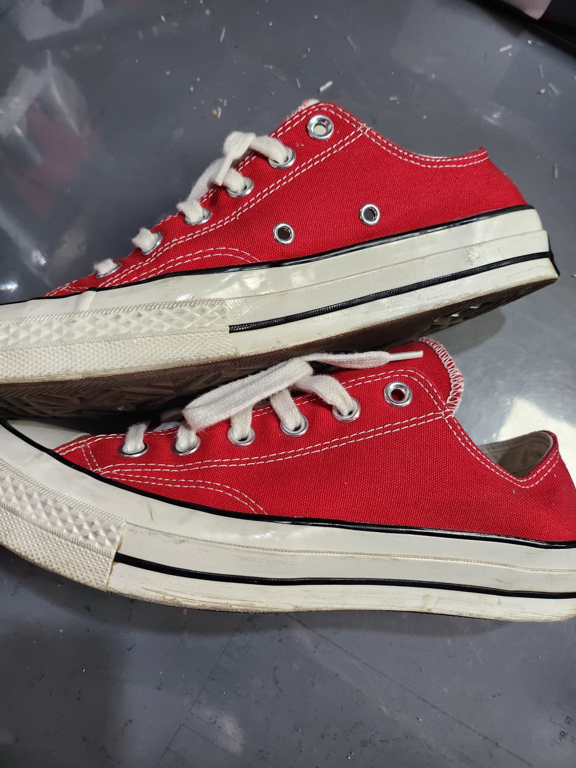 498) 컨버스 척 70 빈티지 캔버스 애나멜 스니커즈 상품이미지3
