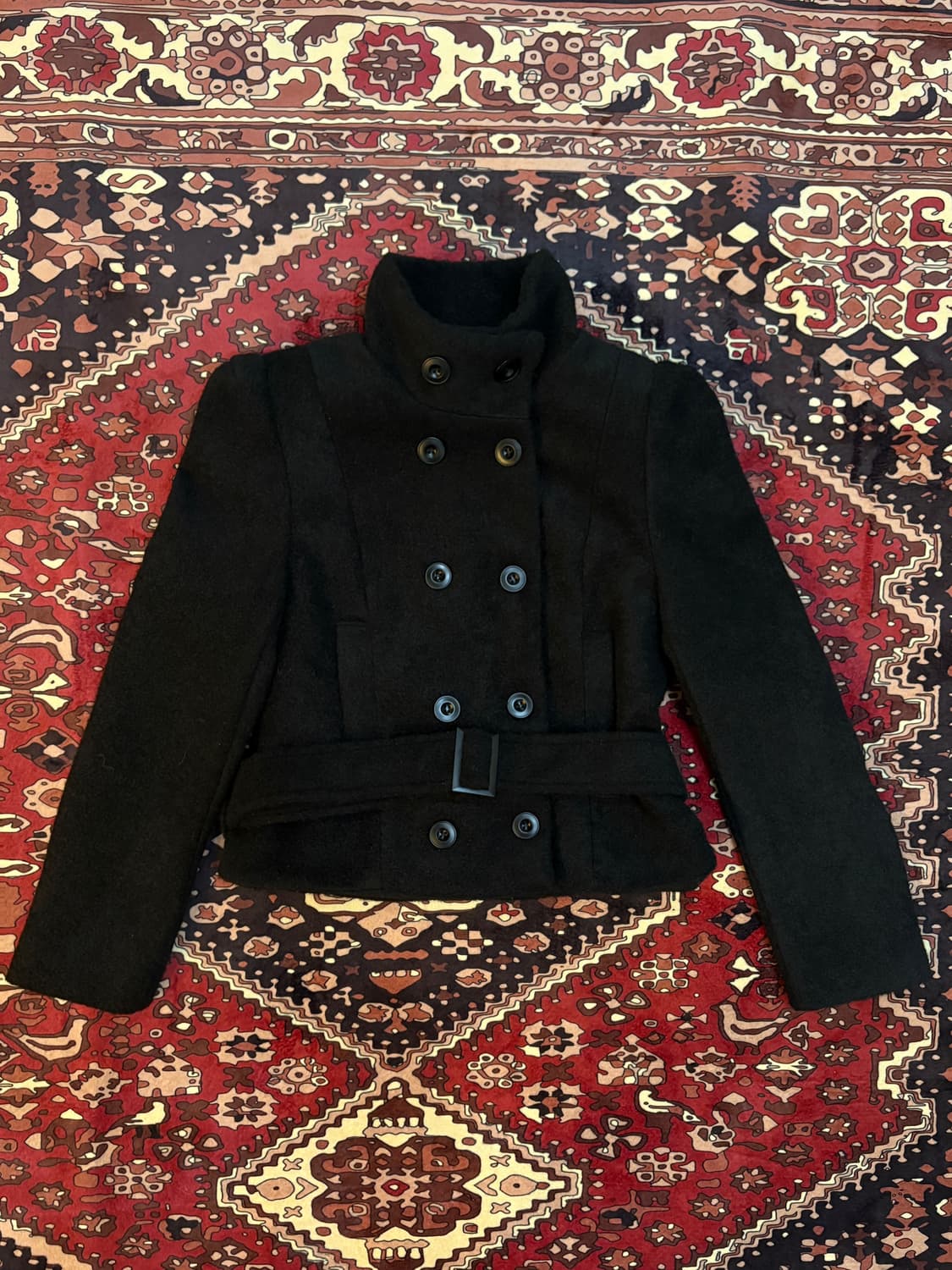 미르바 블레어 벨티드 코트 S 상품이미지2