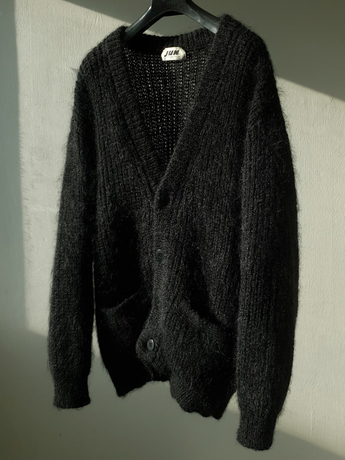 80s 90s JUN MEN mohair cardigan 상품이미지5