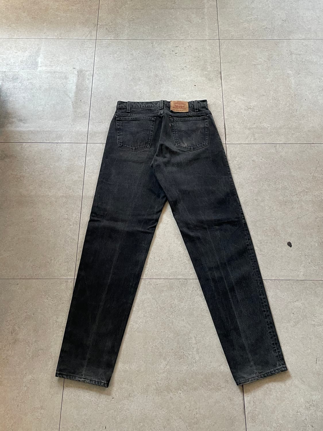 리바이스 550 흑청 데님팬츠 상품이미지1