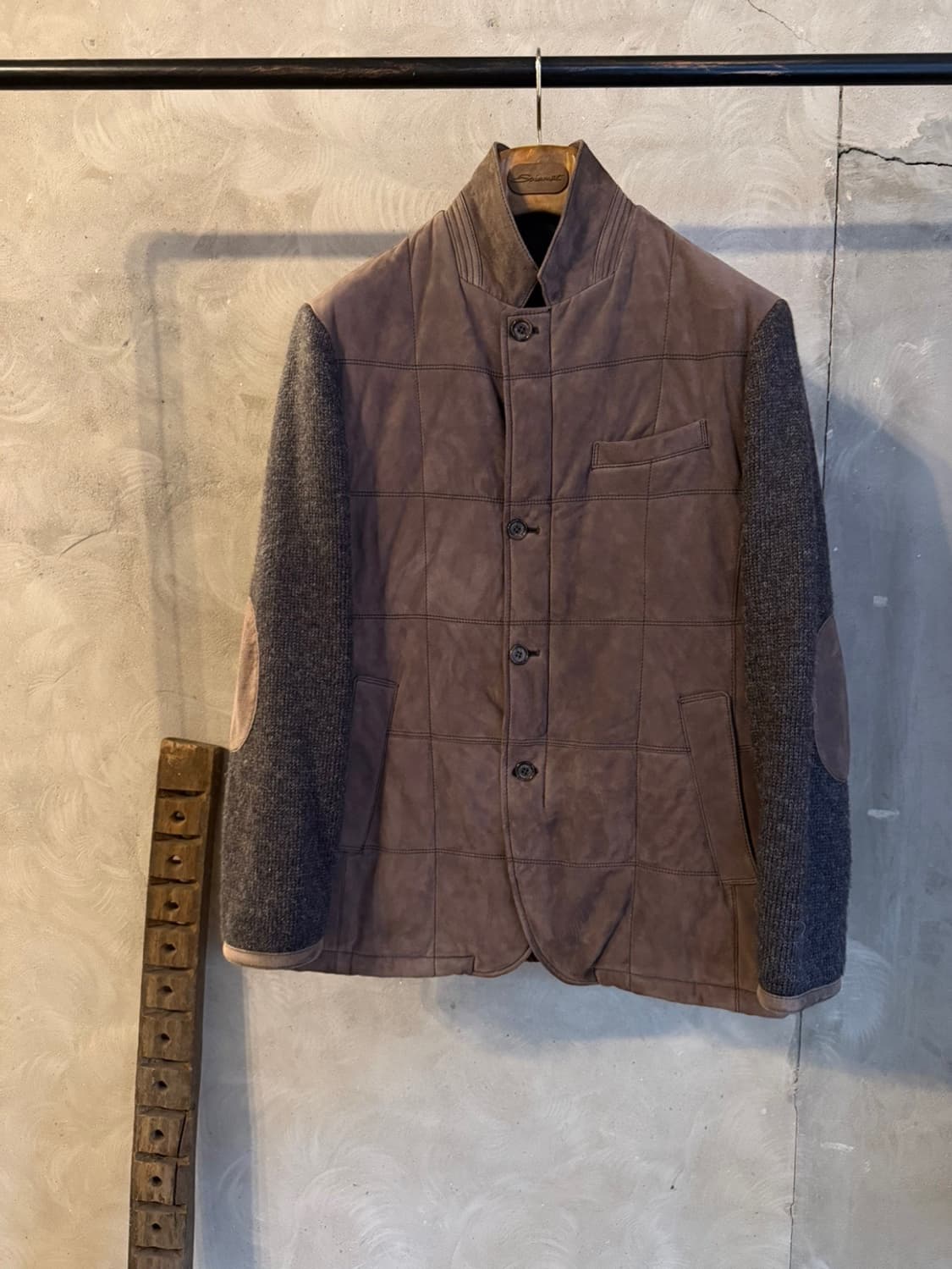 로가디스 스웨이드 레더 유틸리티 자켓 100 상품이미지5