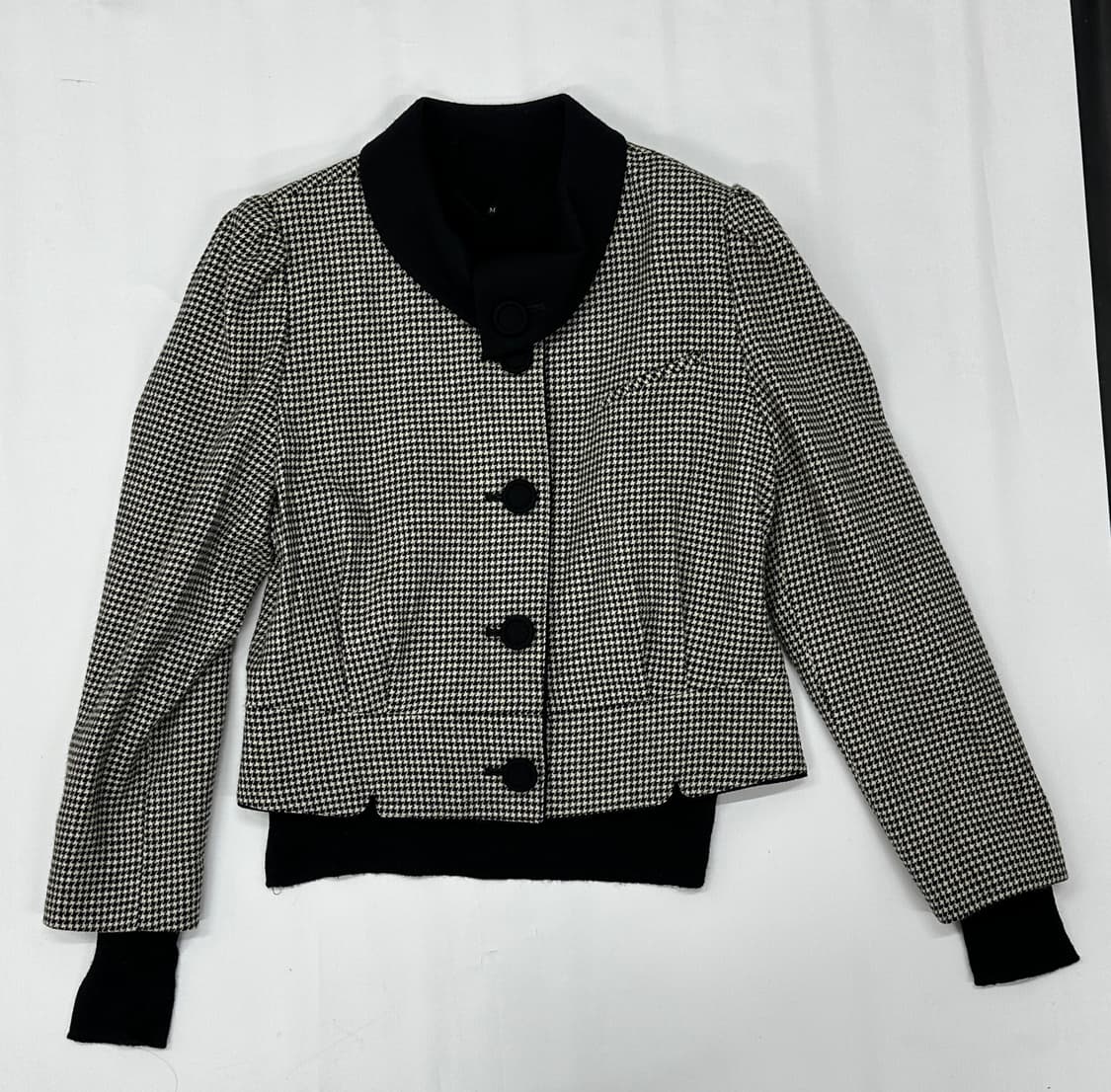 🖤나나깔 블랙 정장 코디세트🖤반코트 벨벳 스커트 공겜여주 고스로리 상품이미지3