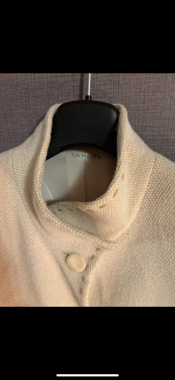 아이보리 앙고라 여성 자켓 JAPAN 상품이미지2