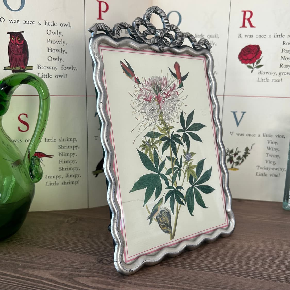 빈티지 퓨터 액자 프레임  상품이미지3