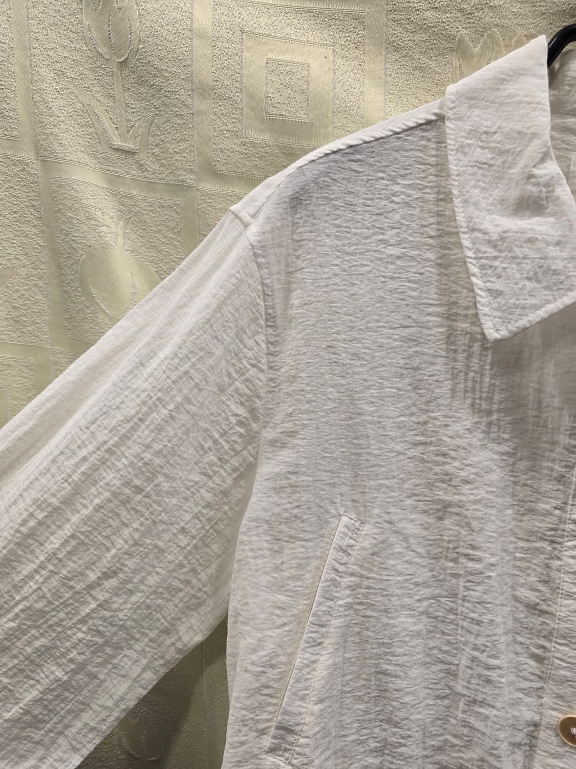 거의새거) 이데 Idée 크롭 화이트 자켓  프리사이즈 상품이미지3